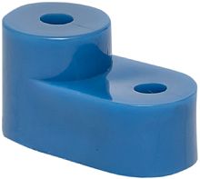 Изолятор угловой EKF PROxima для установки нулевой шины синий картинка 